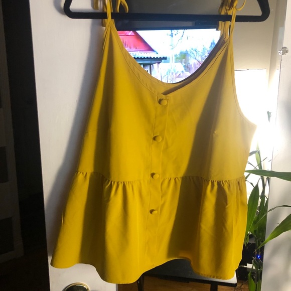 SHEIN Tops - Yellow shirt